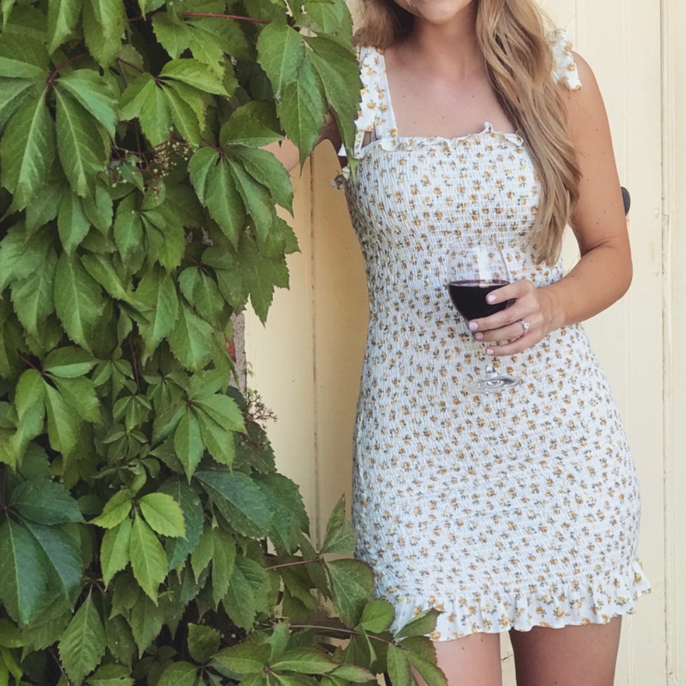 Free people smocked dress